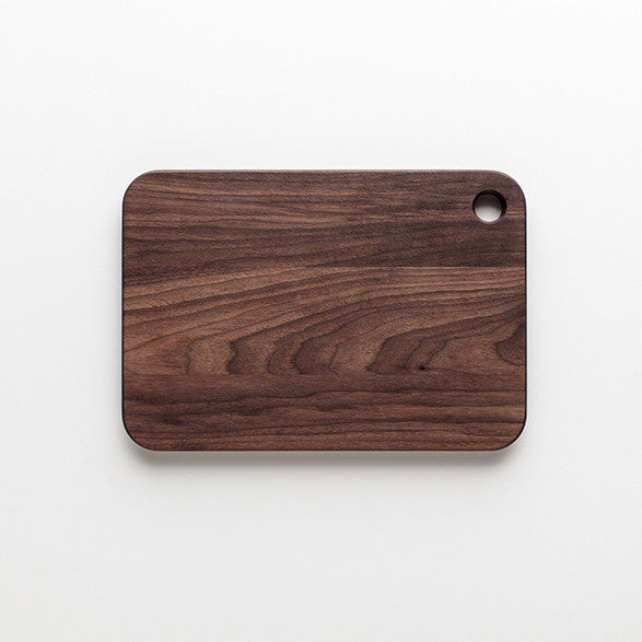 solid walnut cutting board