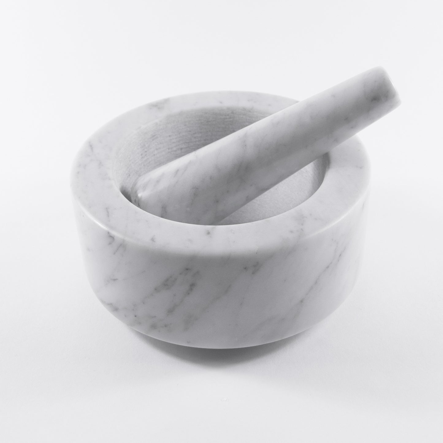 marble mortar and pestle