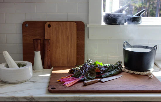 Board with knife