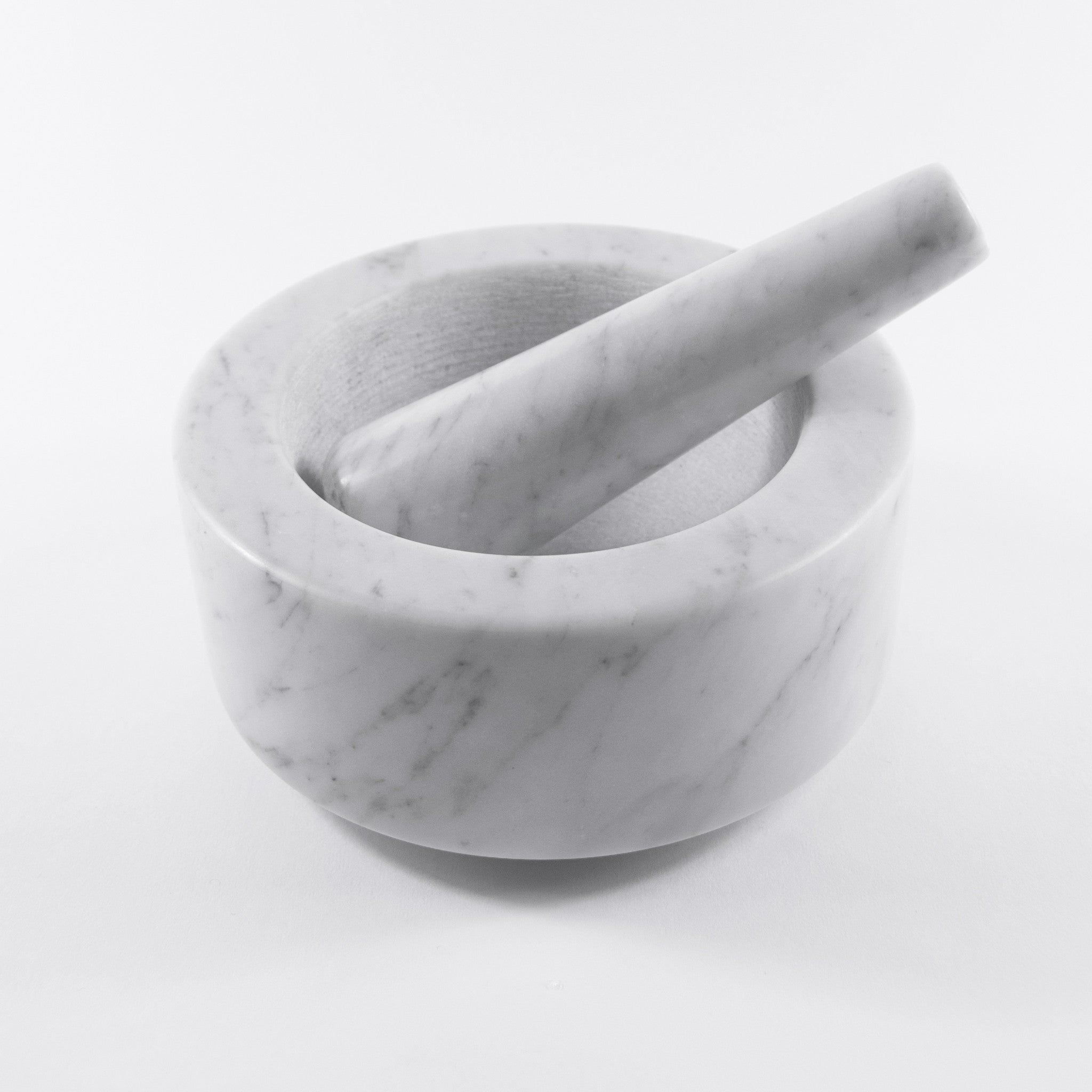 marble mortar and pestle